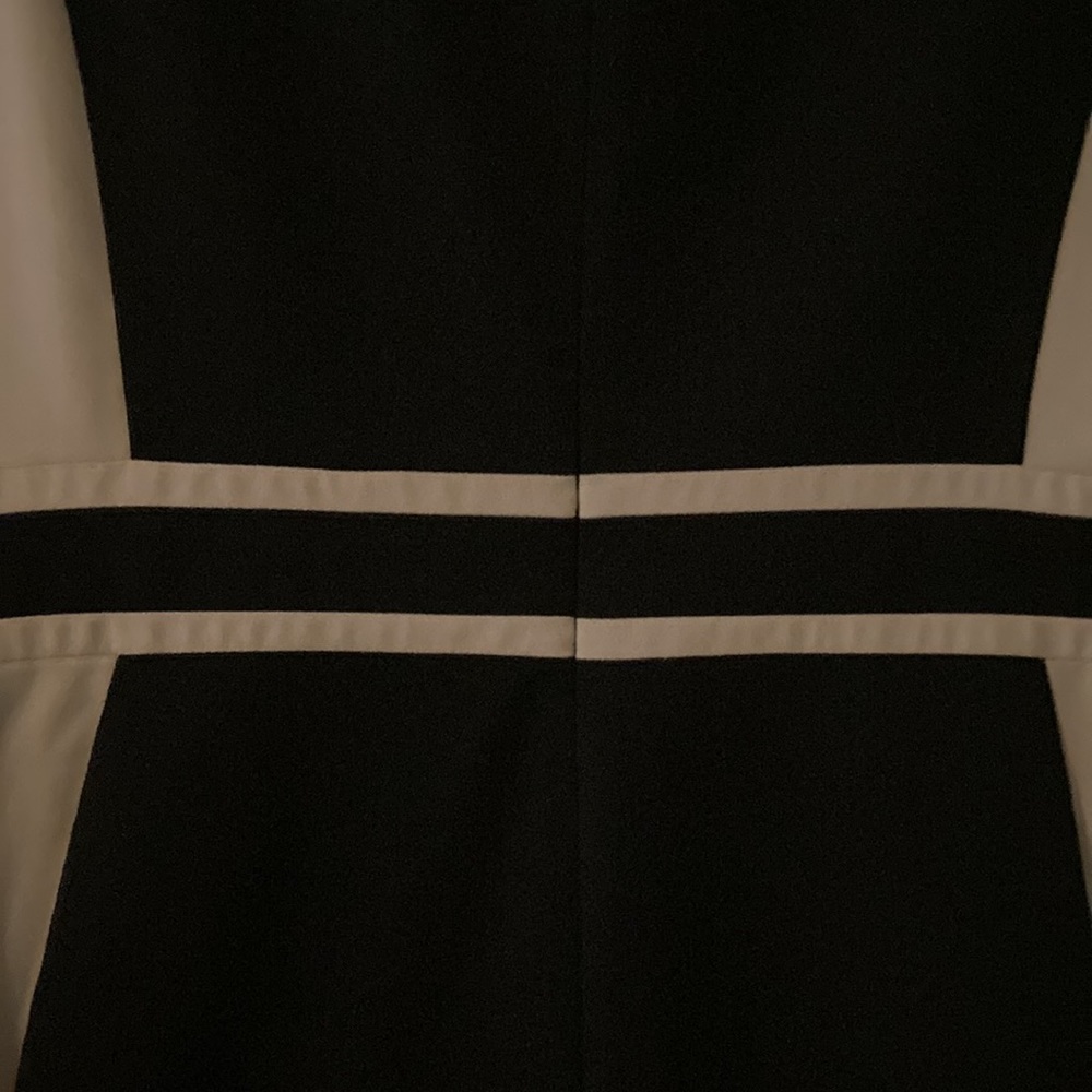 Black & Tan Colorblock Dress by NewYork & Company (Size 14) - Picture 5 of 8